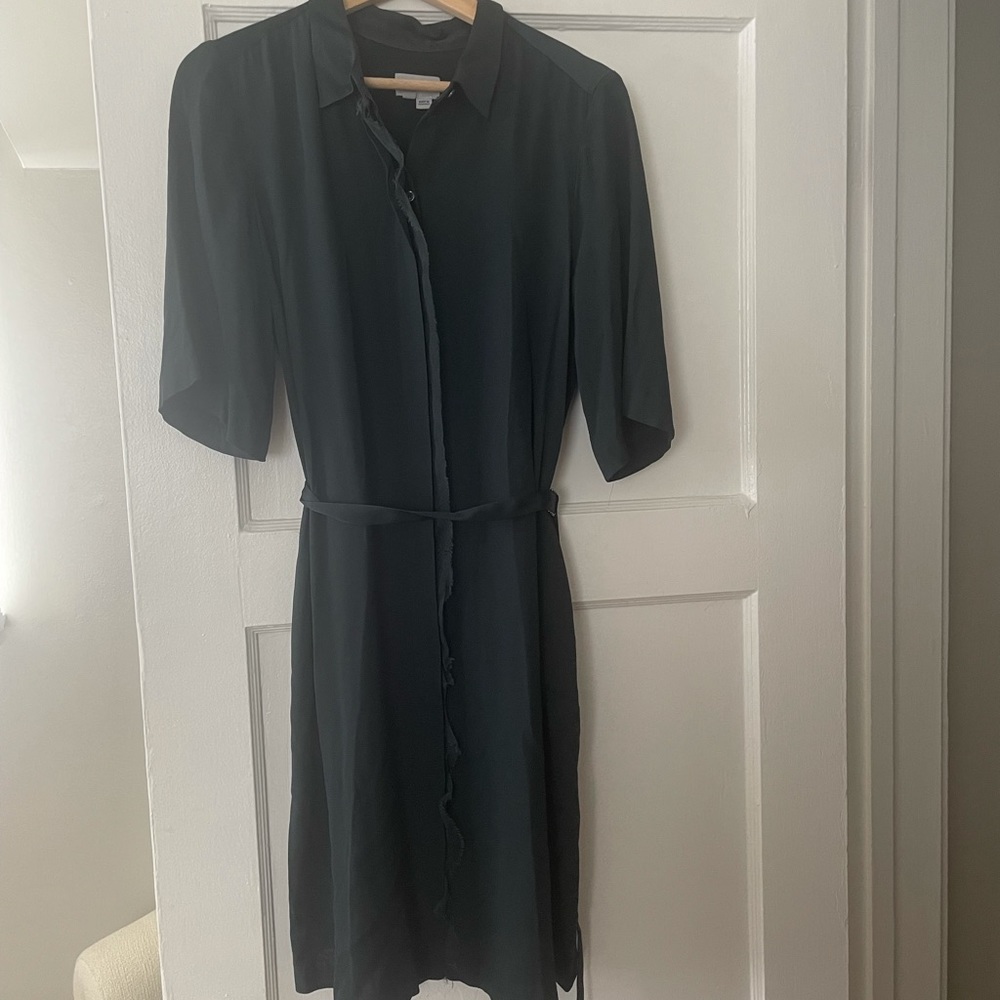 Jigsaw London Silk Shirtdress